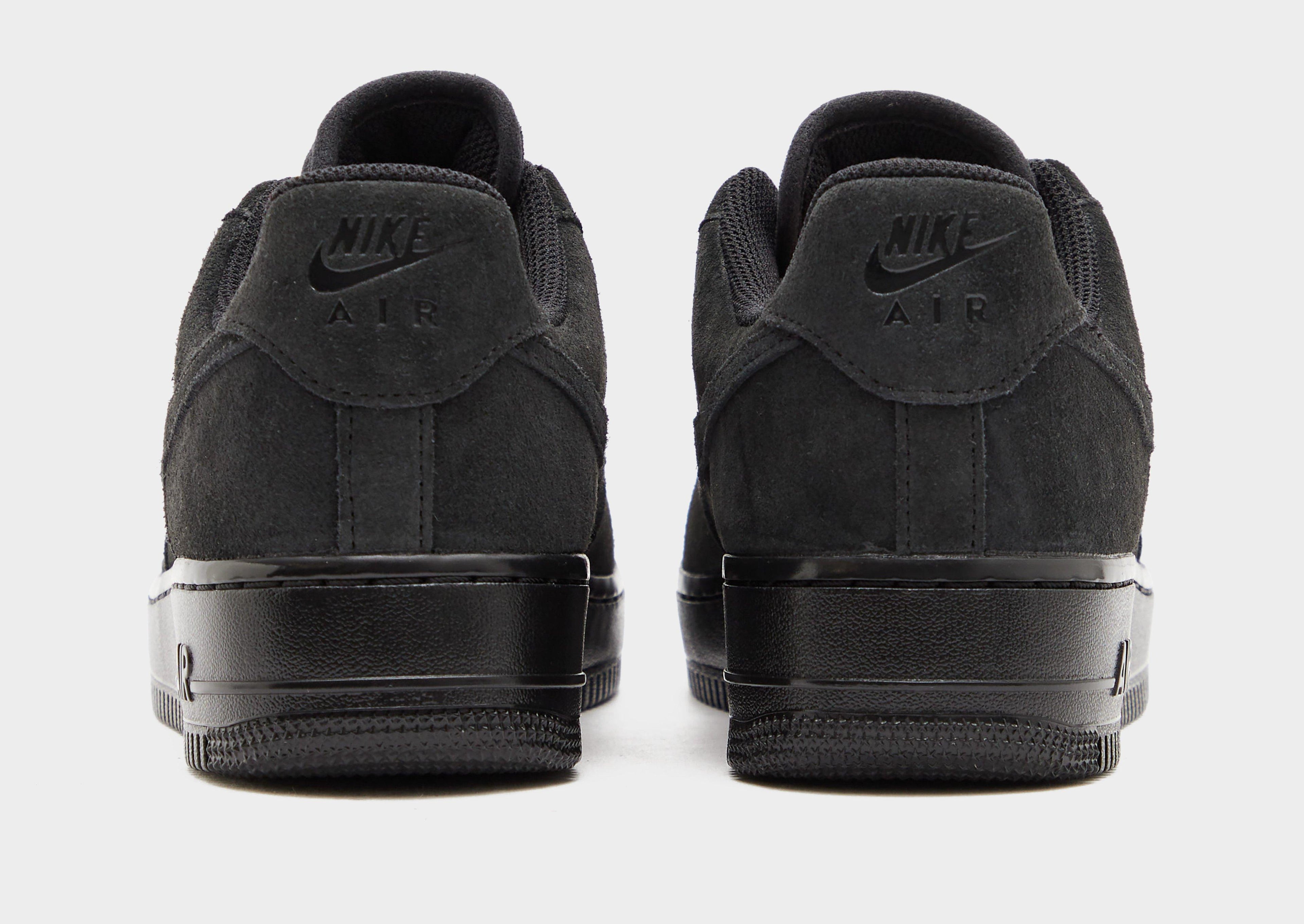Nike Black Nike Air Force 1 '07 Suede Women's