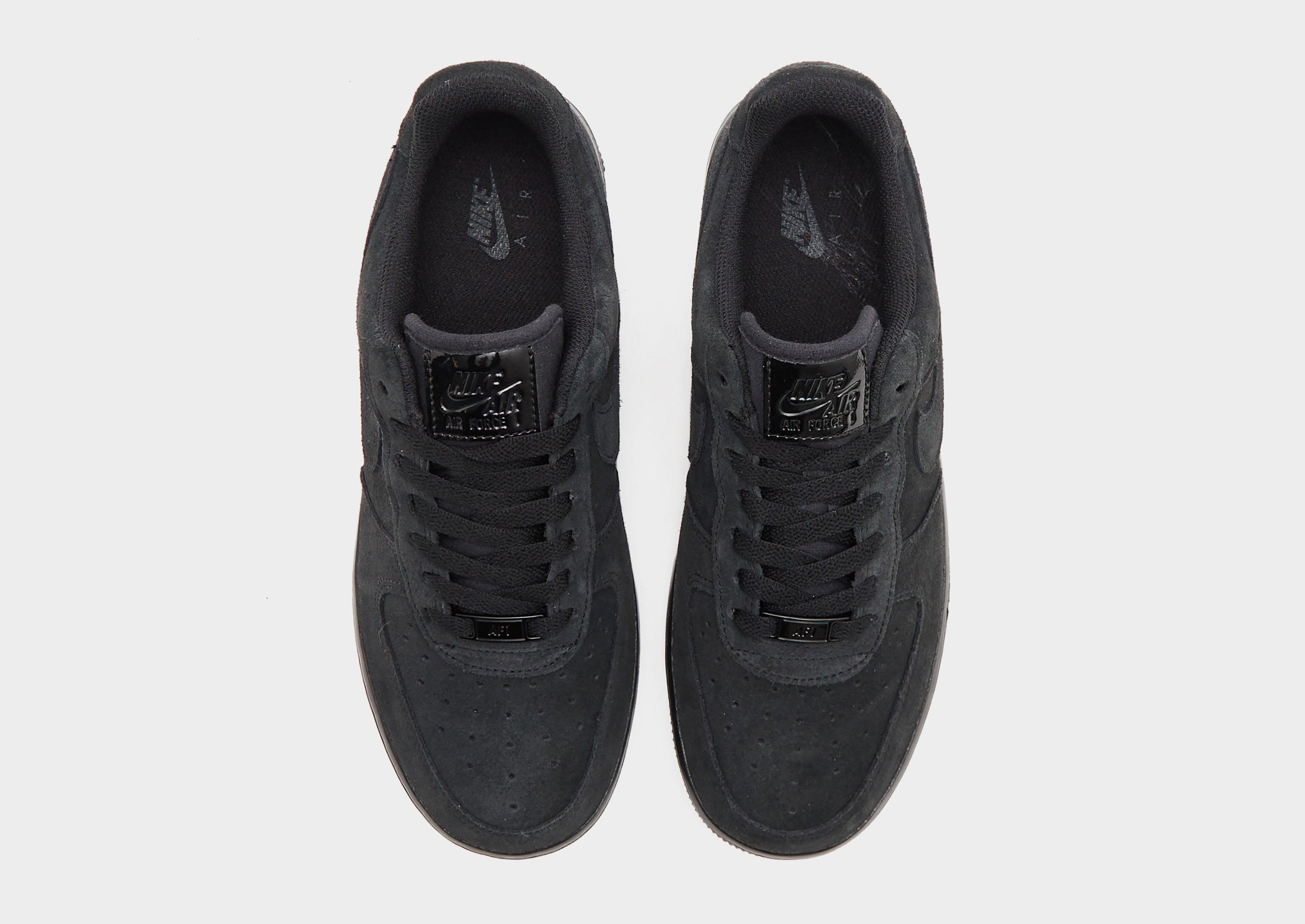 Nike Black Nike Air Force 1 '07 Suede Women's