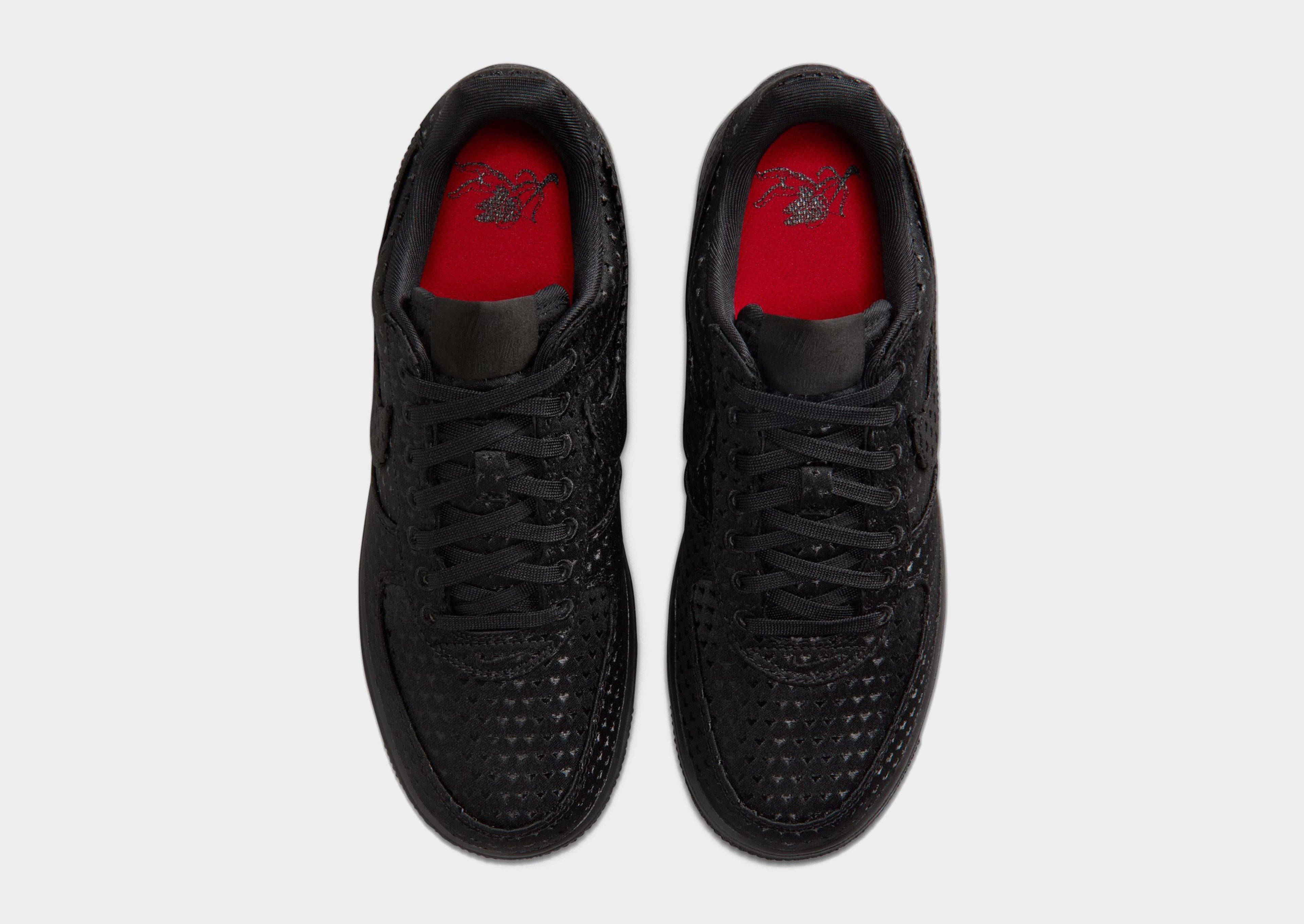 Nike Black Nike Air Force 1 '07 Valentine's Day Women's