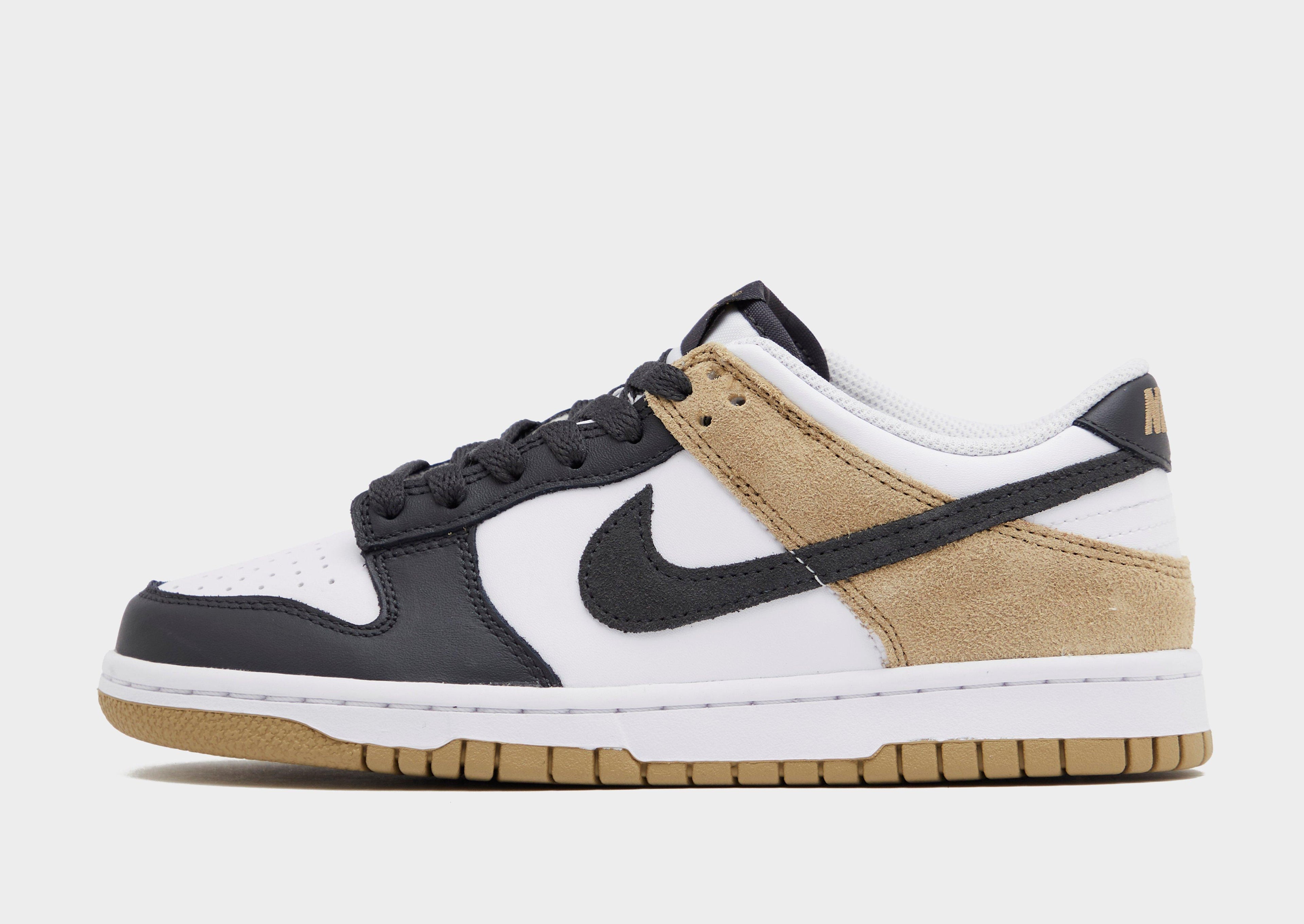 Nike White Nike Dunk Low Junior