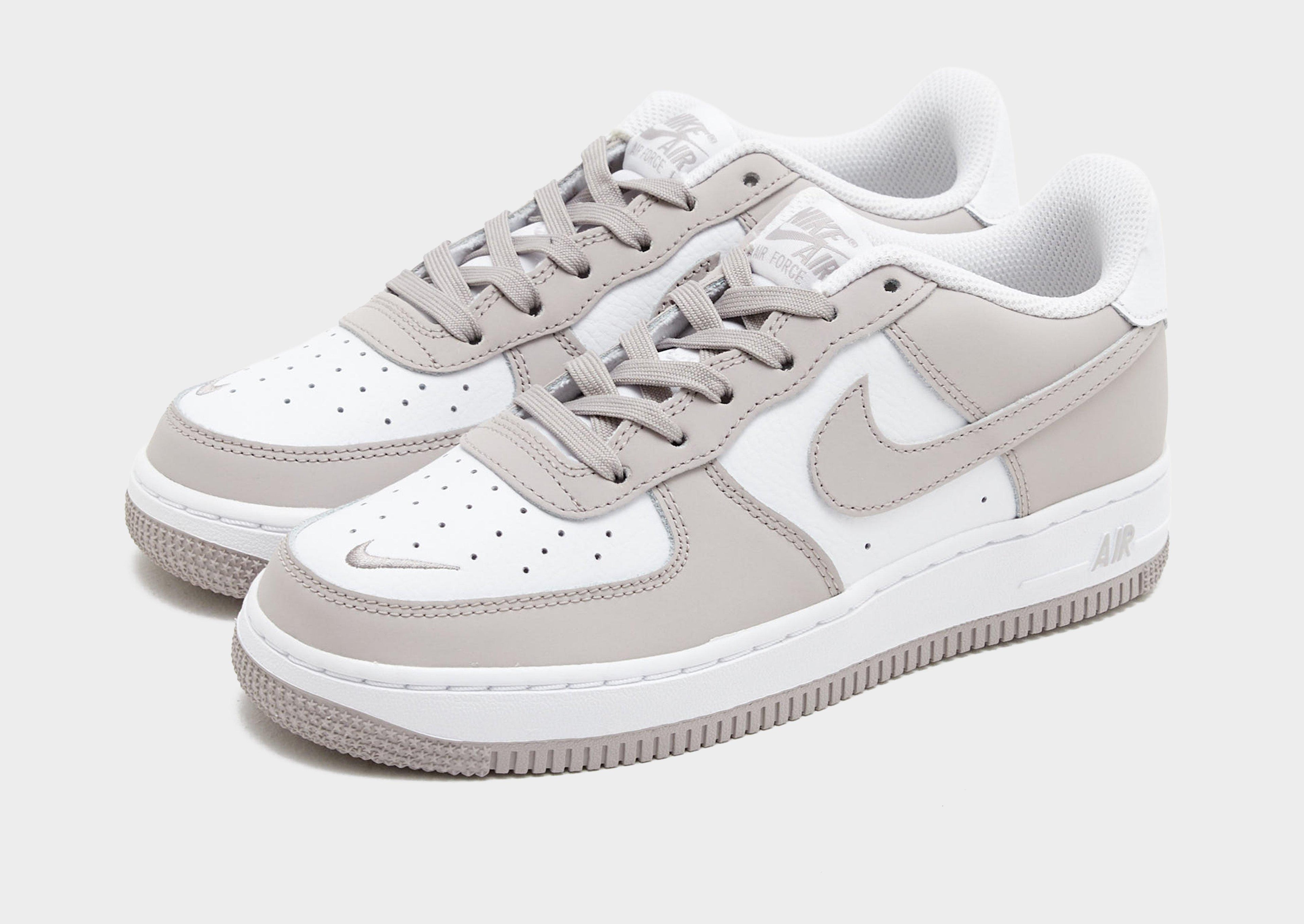 Nike Grey Nike Air Force 1 Junior