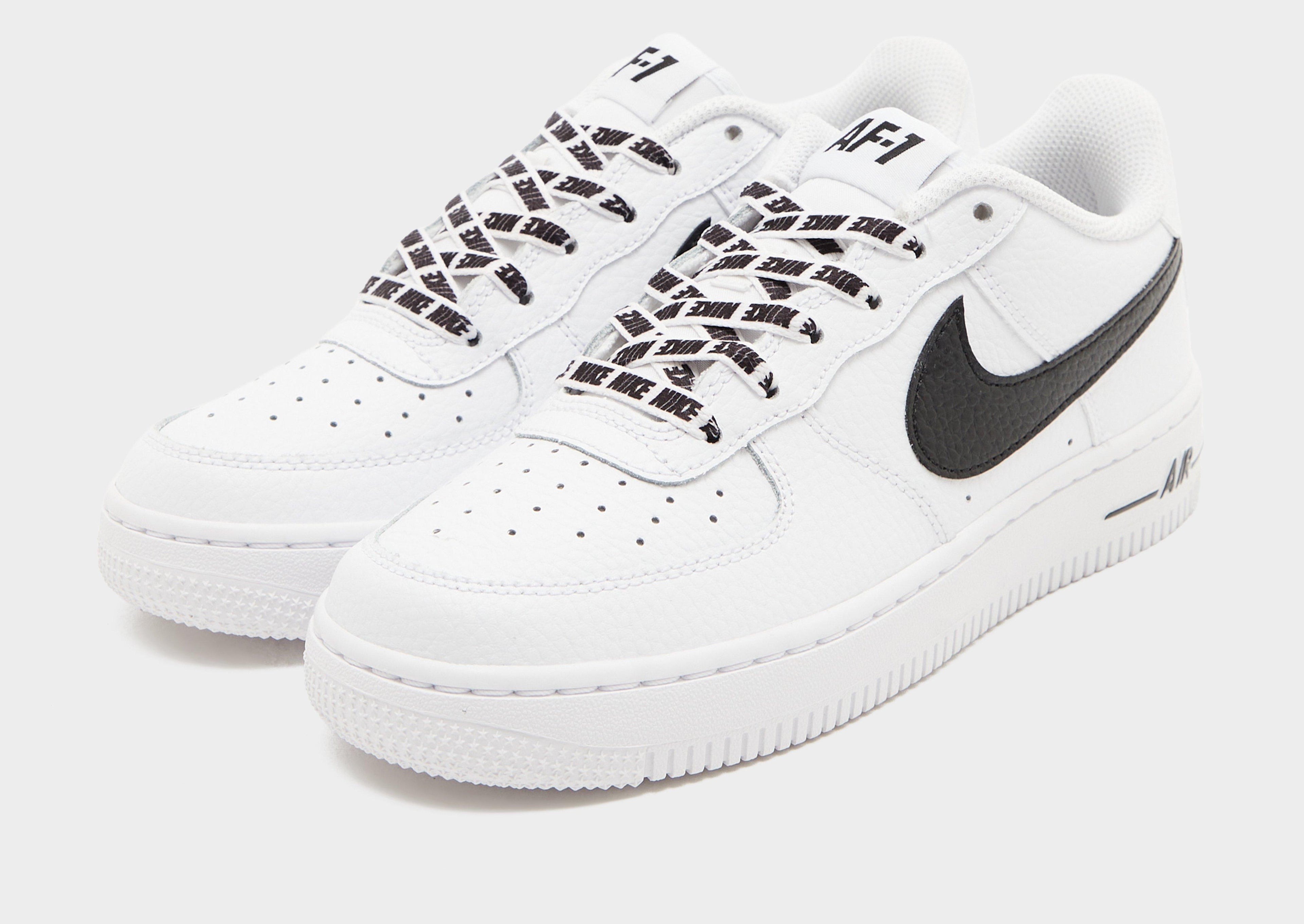 Nike White Nike Air Force 1 Low Junior