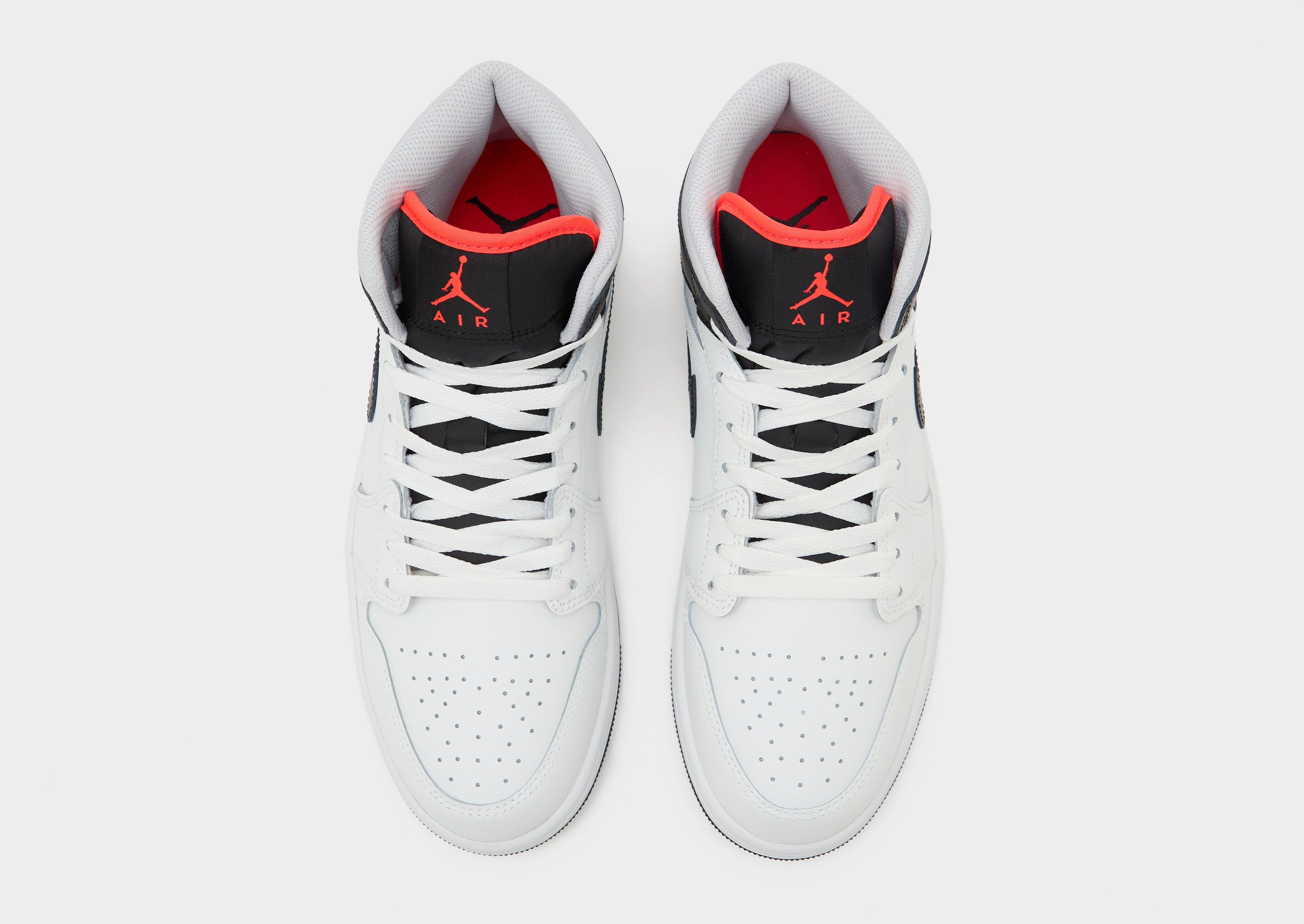 Jordan White Jordan Air 1 Mid