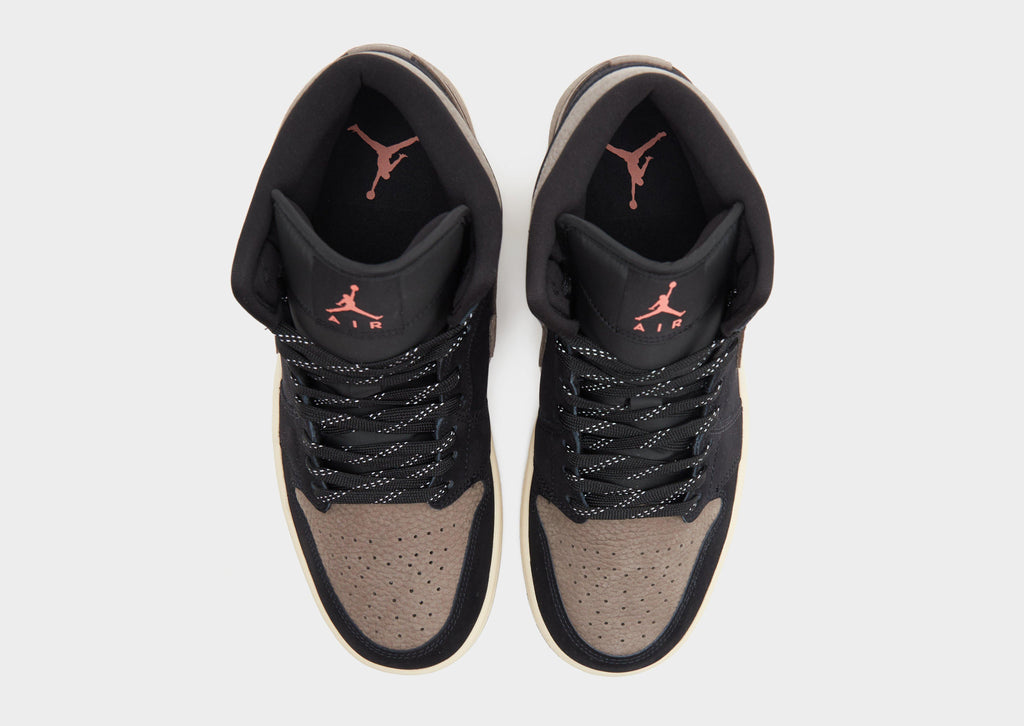 Jordan Black Jordan Air 1 Mid