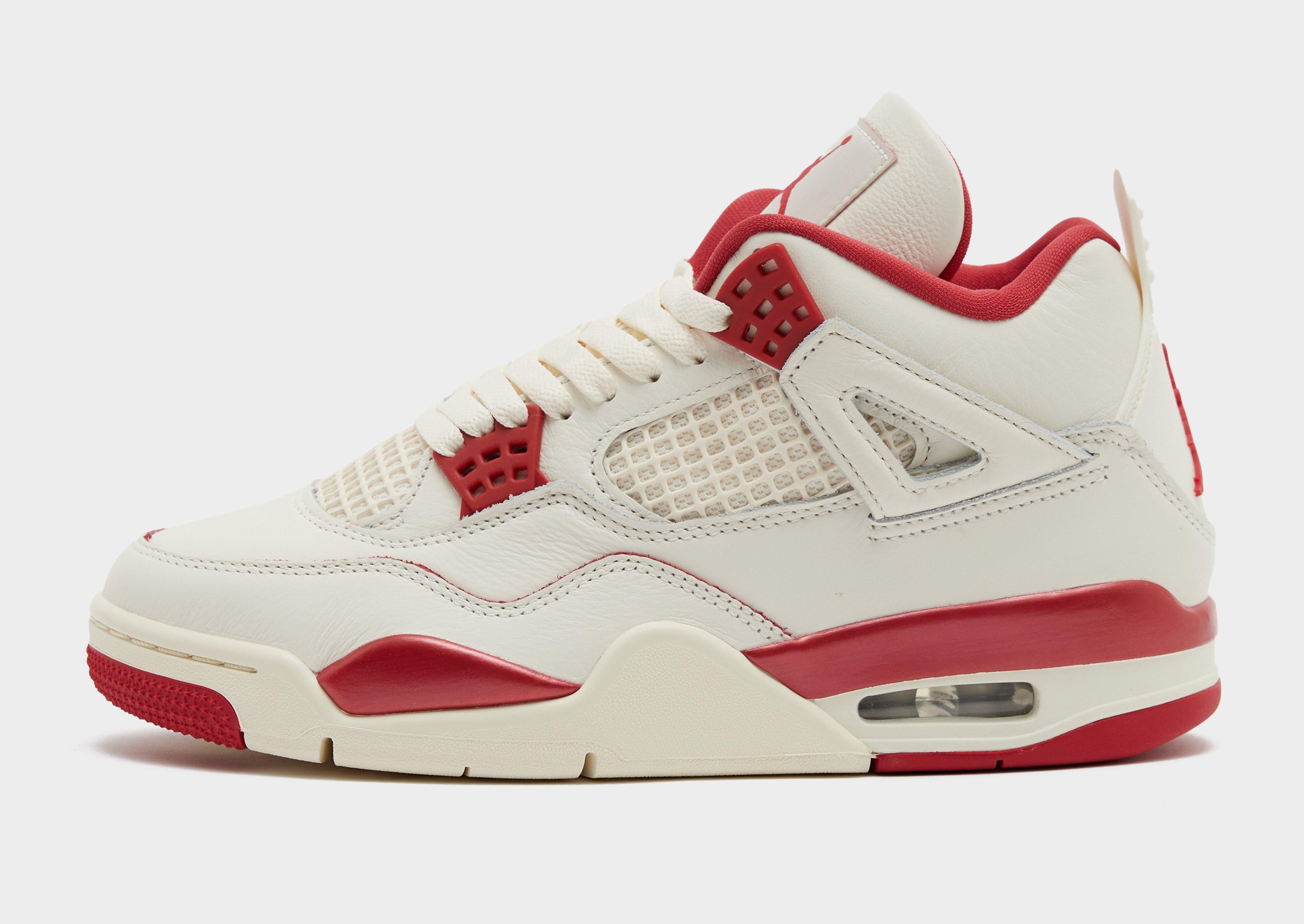 Jordan White Jordan Air 4 'Valentine's Day' Women's