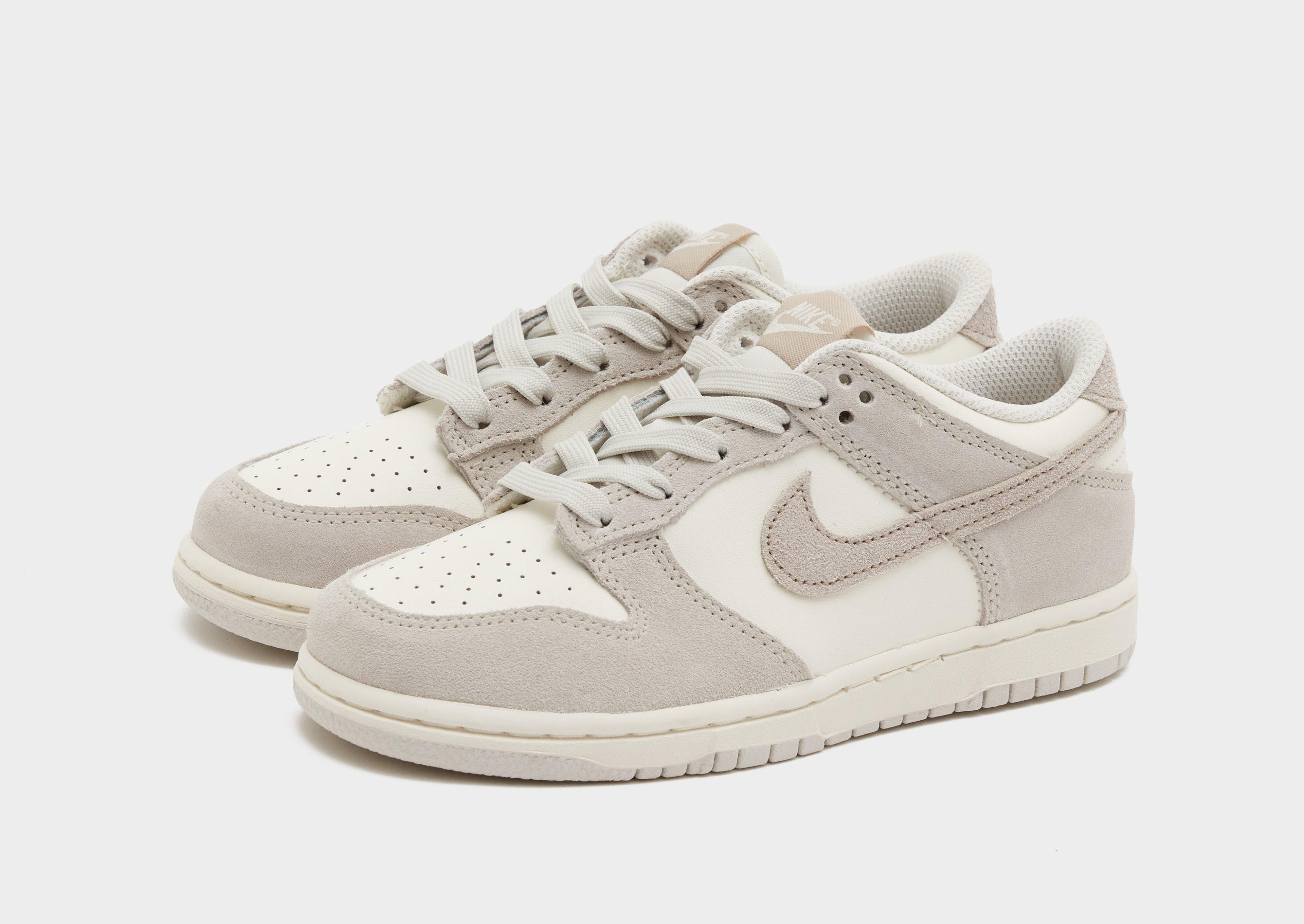 Nike White Nike Dunk Low Children