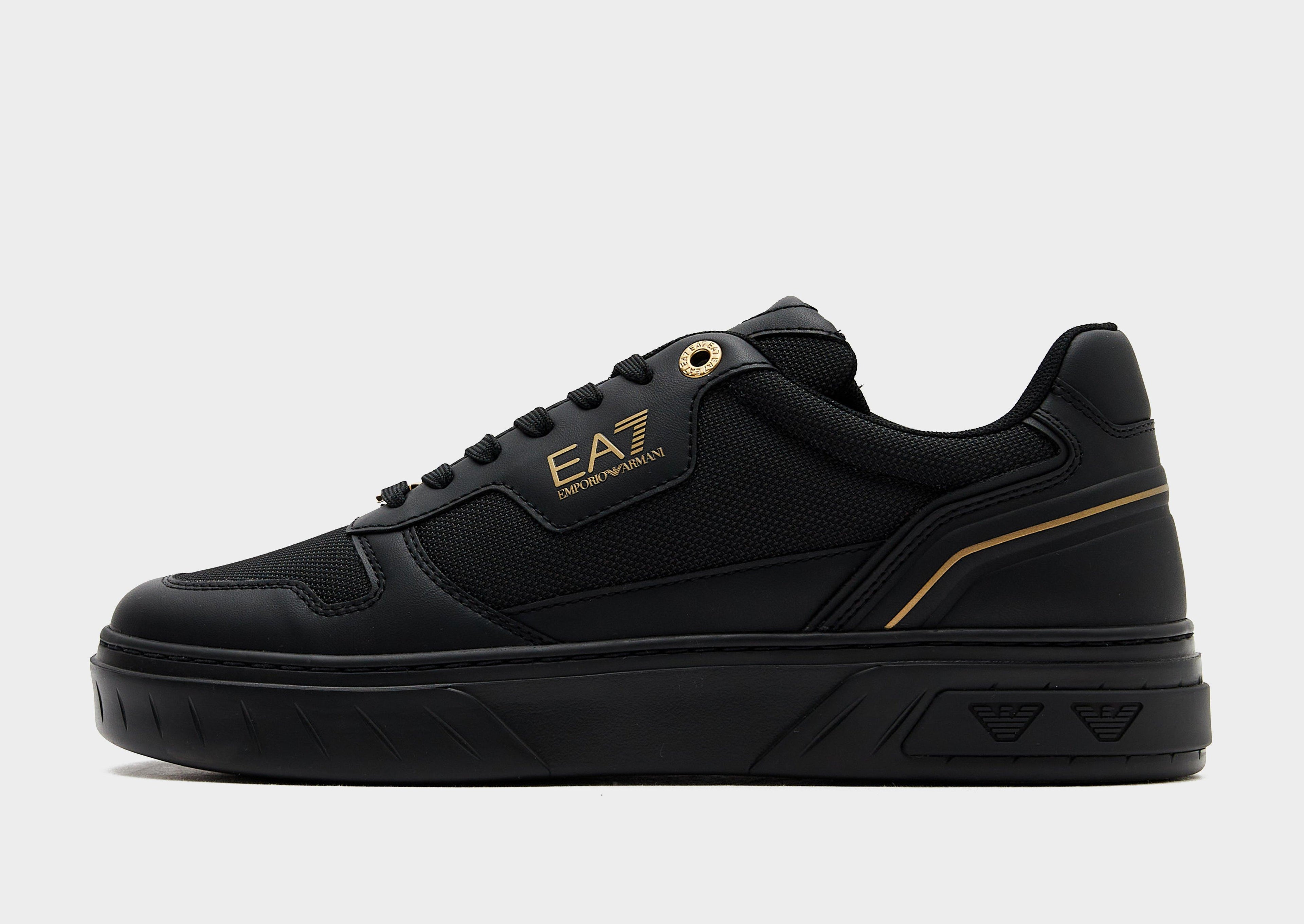 Black EA7 Emporio Armani Court