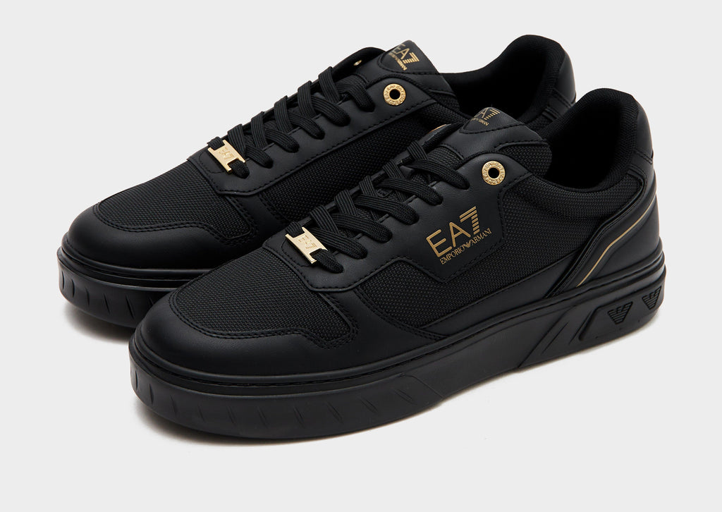 Black EA7 Emporio Armani Court