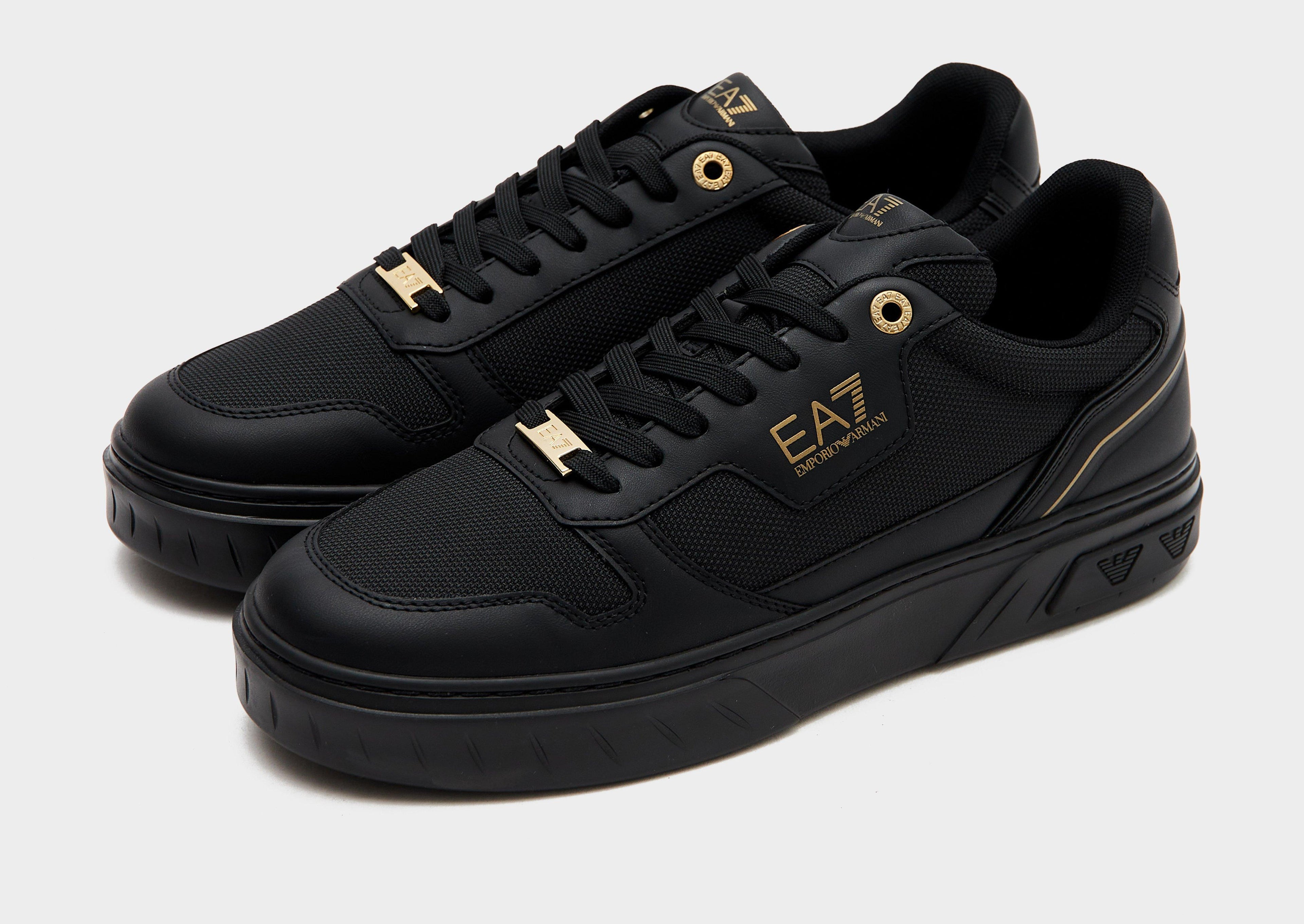 Black EA7 Emporio Armani Court