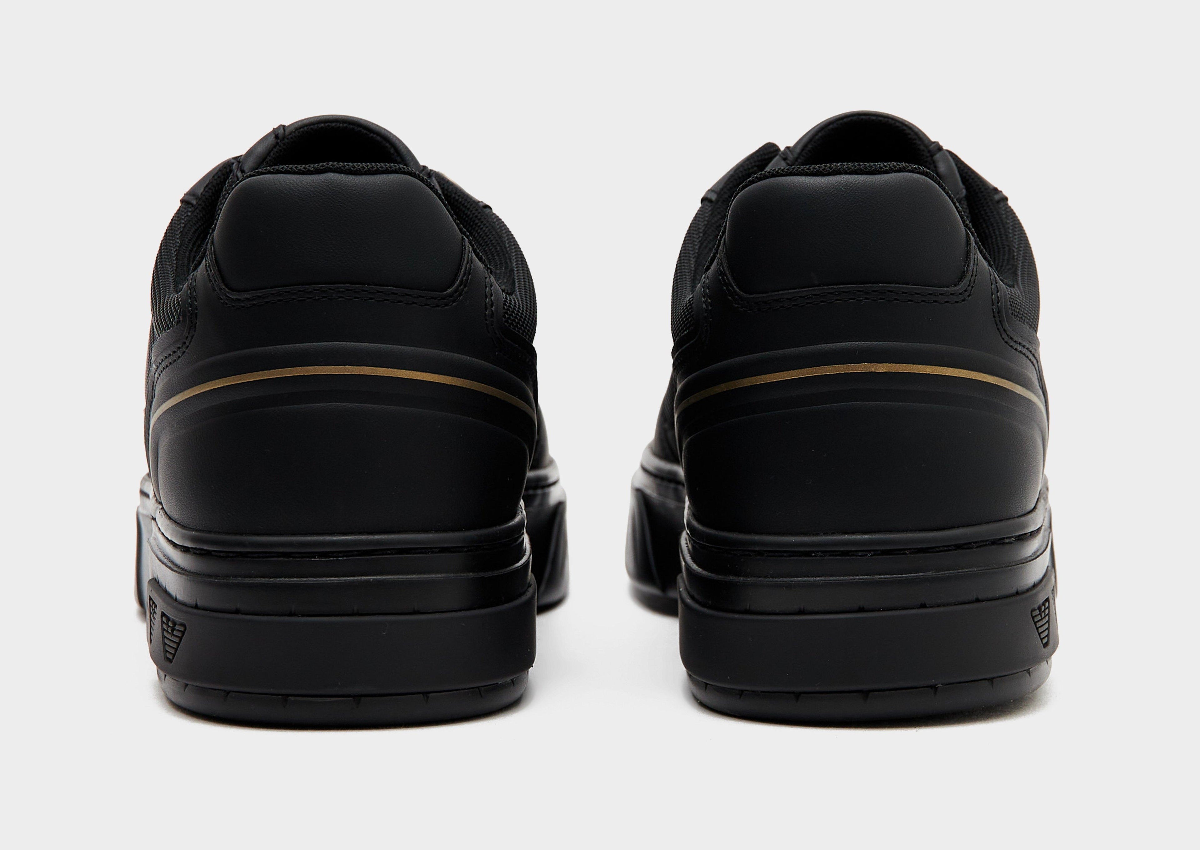 Black EA7 Emporio Armani Court