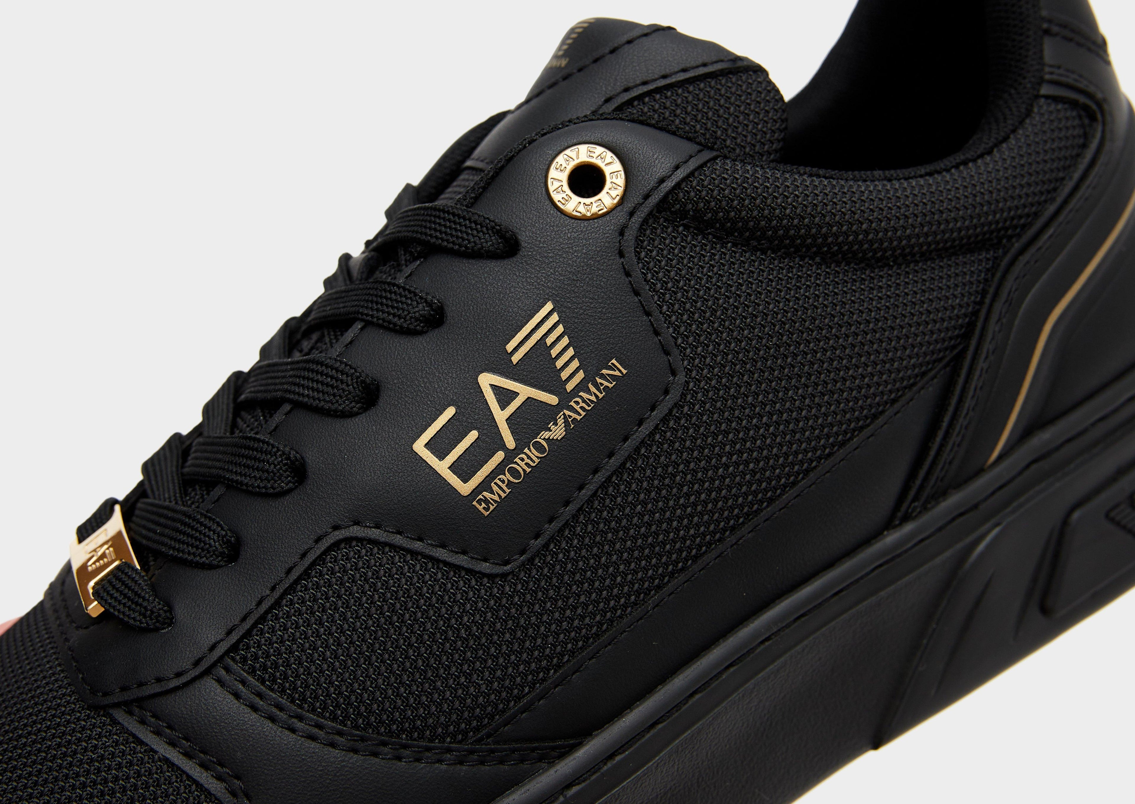 Black EA7 Emporio Armani Court