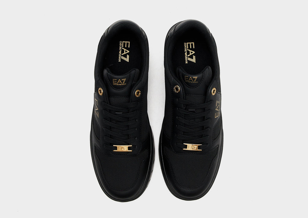 Black EA7 Emporio Armani Court