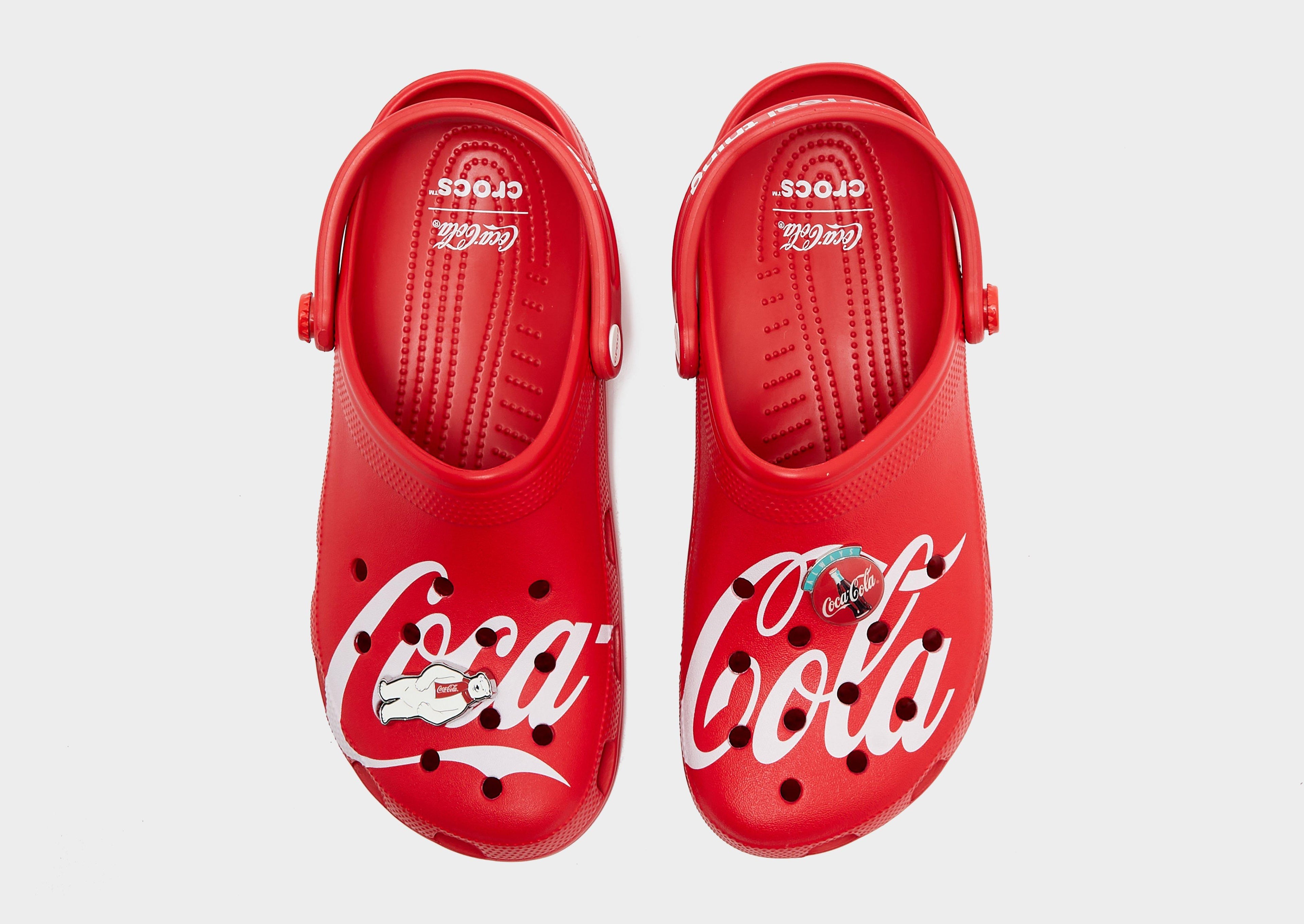 Red Crocs x Coca Cola Classic Clog