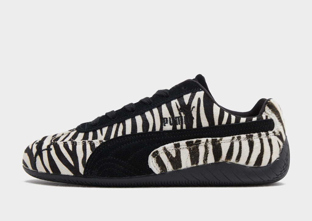 Puma White PUMA Speedcat Zebra Women's