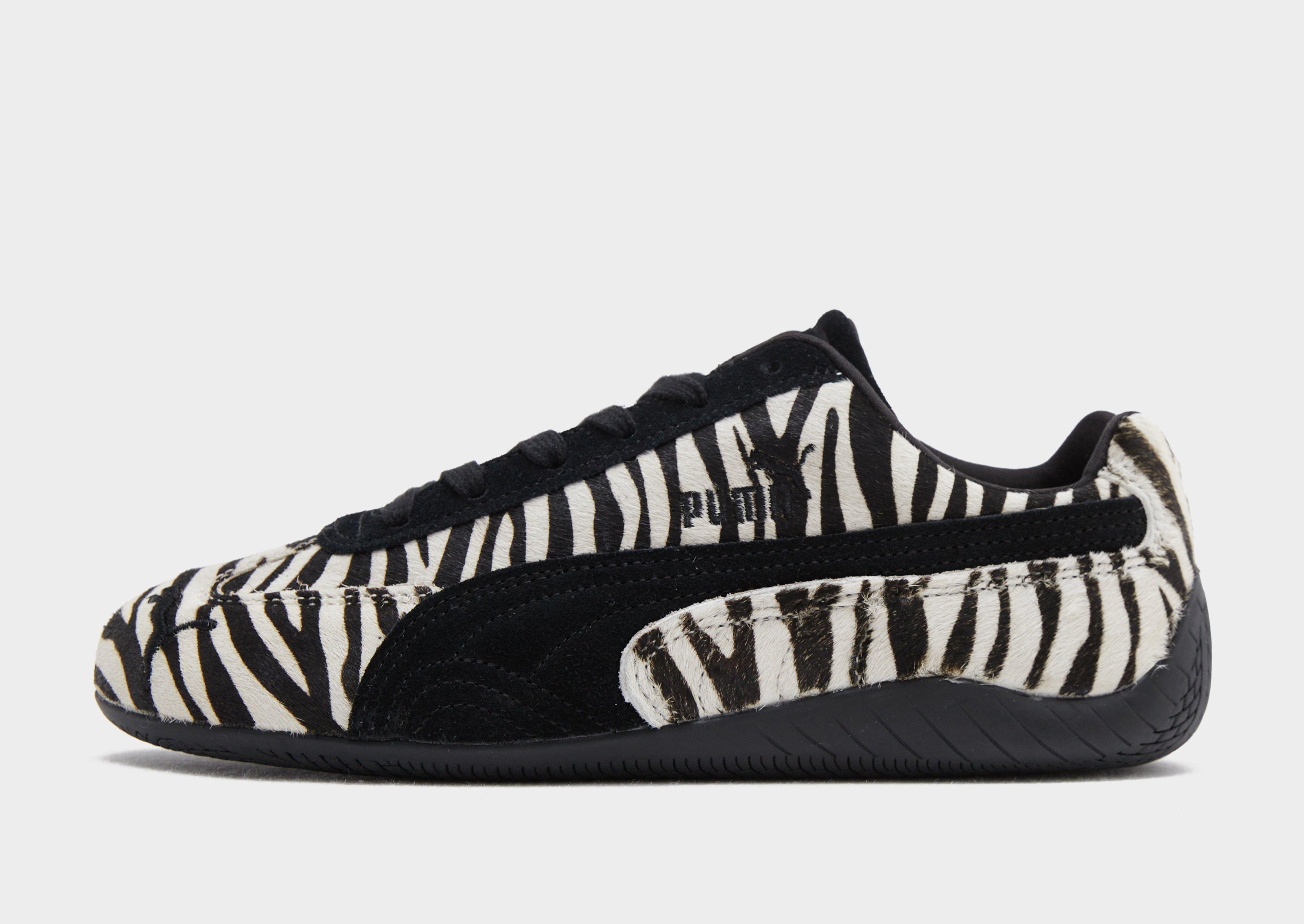 Puma White PUMA Speedcat Zebra Women's