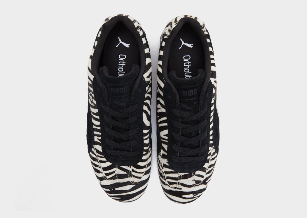 Puma White PUMA Speedcat Zebra Women's