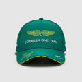 Aston Martin F1 Team Kids 2024 Fernando Alonso Driver Cap - Cap On
