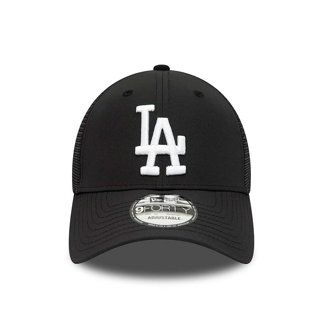 New Era LA Dodgers Home Field Black 9FORTY Trucker Cap - Cap On