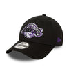 New Era LA Lakers NBA Infill Black 9FORTY Adjustable Cap