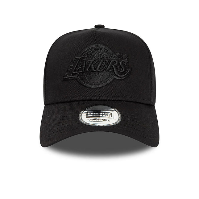 New Era LA Lakers NBA Seasonal Black E-Frame Trucker Cap