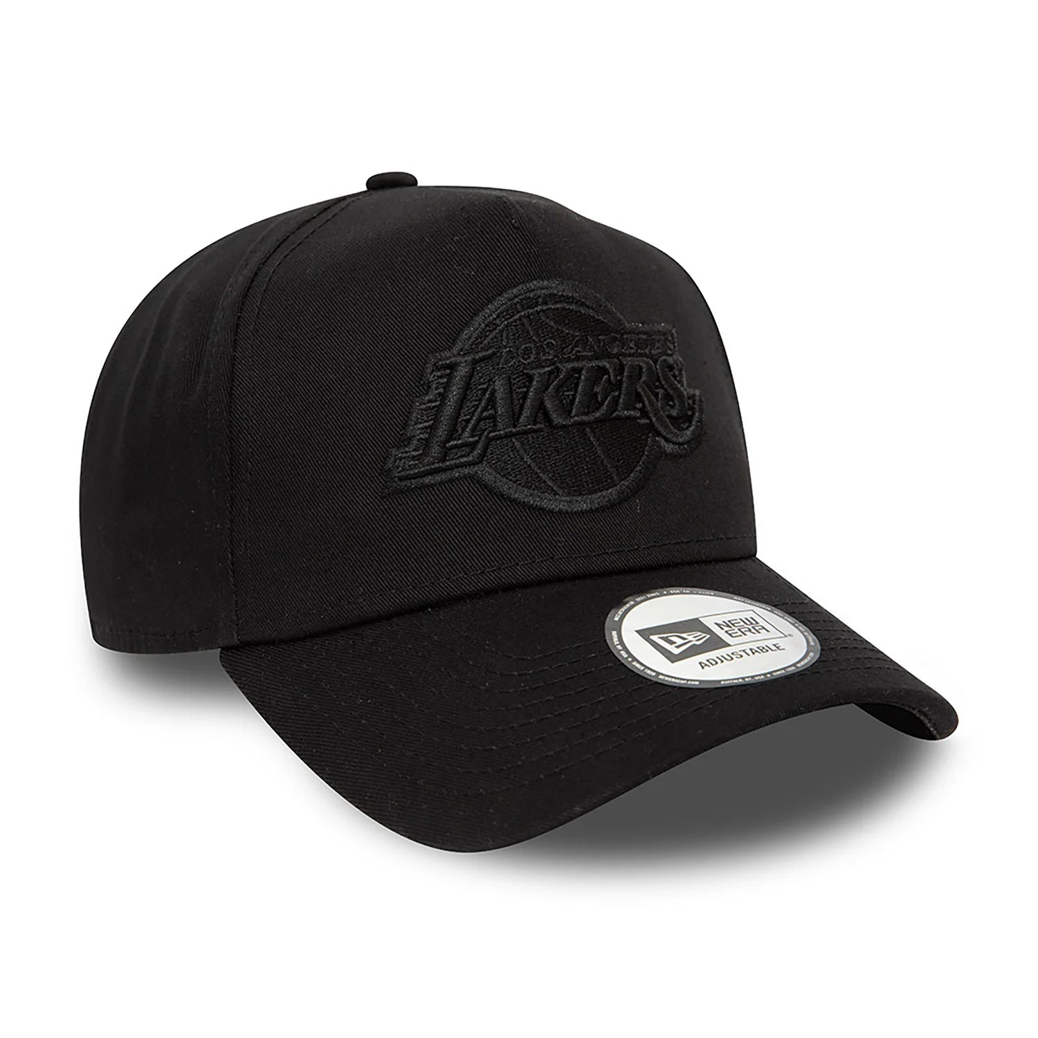 New Era LA Lakers NBA Seasonal Black E-Frame Trucker Cap