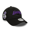 New Era LA Lakers NBA Side Patch Black 9FORTY Adjustable Cap