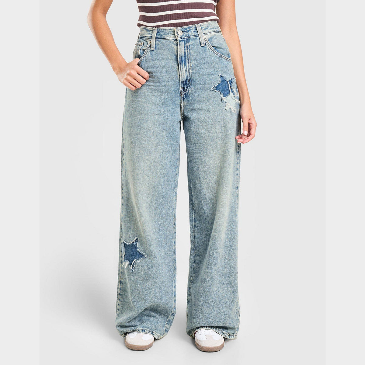 LEVI'S Cinch Baggy Patch Jeans