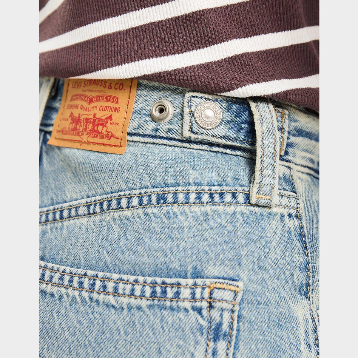 LEVI'S Cinch Baggy Patch Jeans