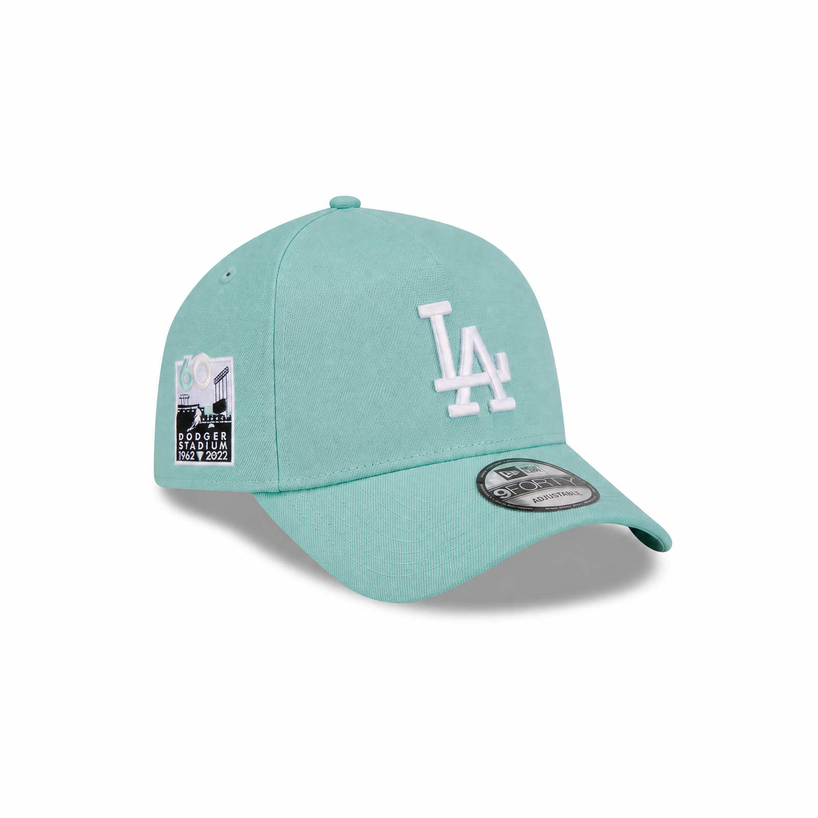 New Era LA Dodgers MLB Stadium Black 9FORTY A-Frame Adjustable Cap