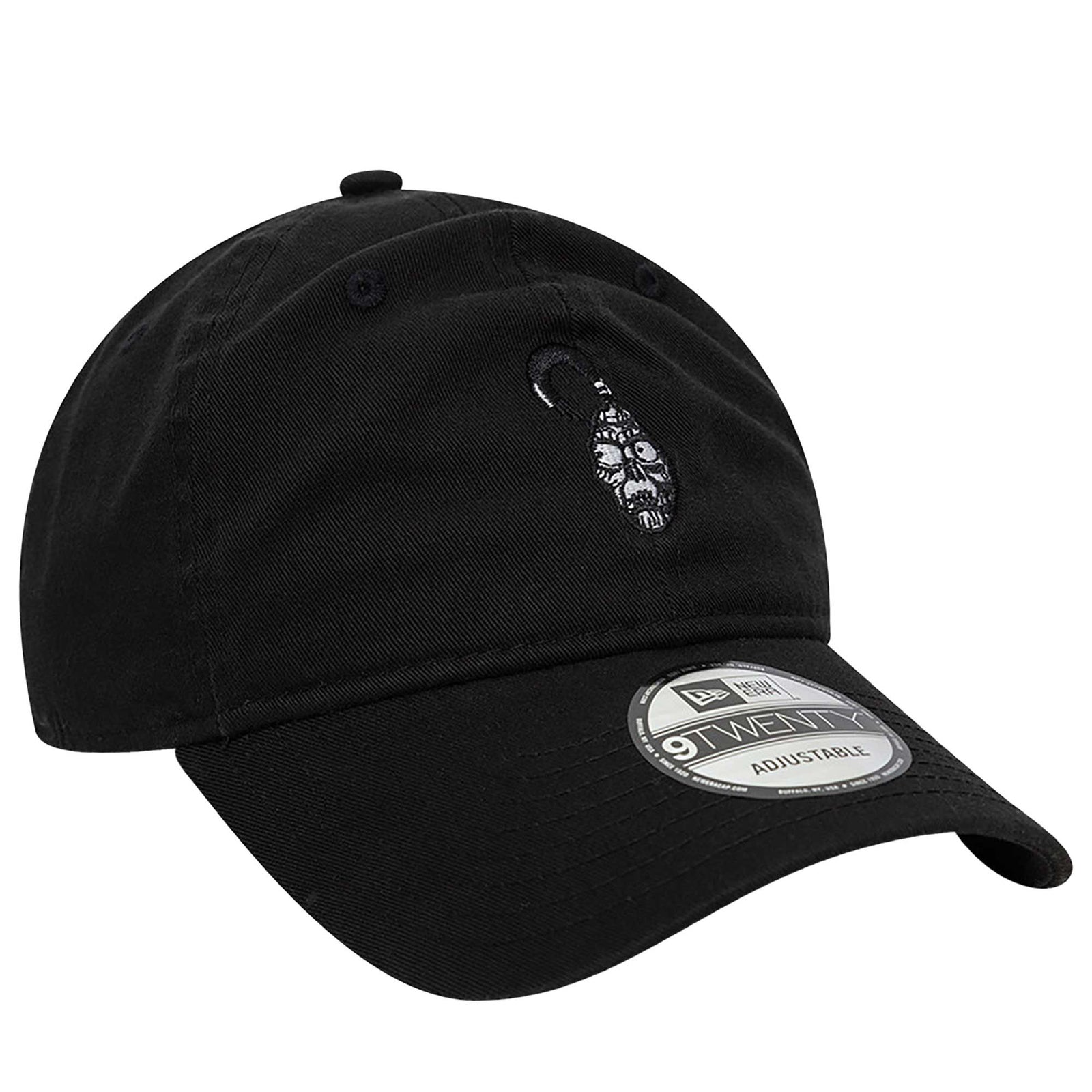 New Era Beetlejuice Shrunken Head 9TWENTY Adjustable Hat - Black