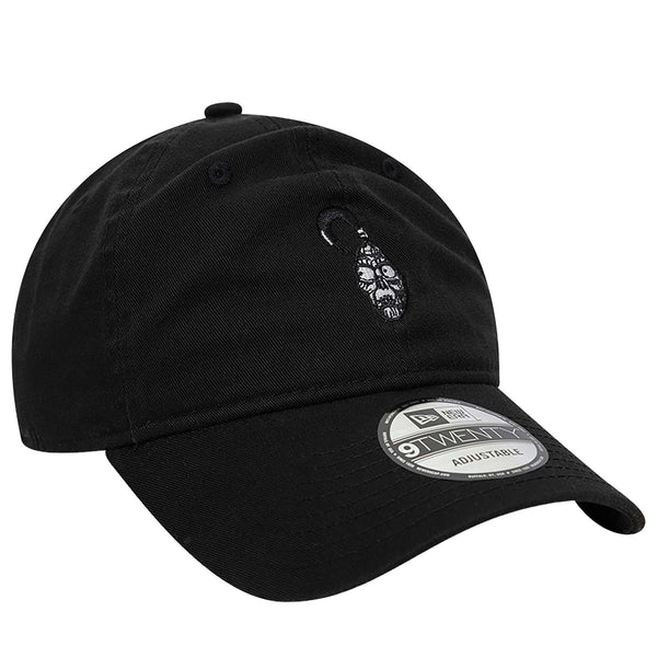 New Era Beetlejuice Shrunken Head 9TWENTY Adjustable Hat - Black