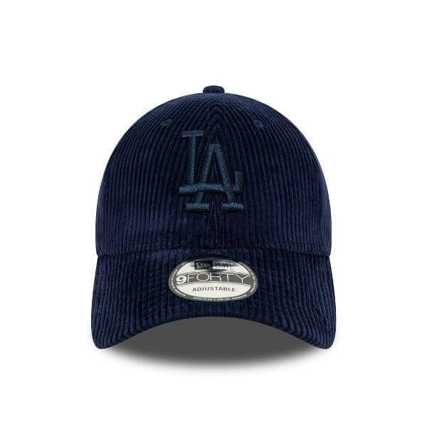 New Era LA Dodgers MLB Cord Navy 9FORTY Adjustable Cap