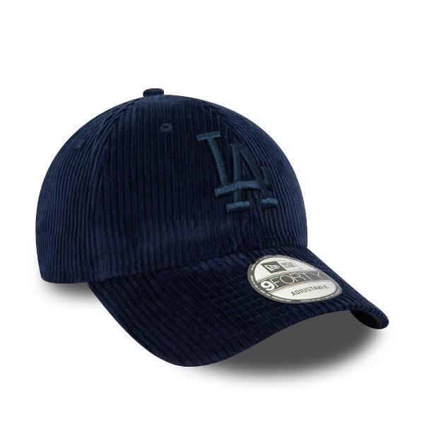 New Era LA Dodgers MLB Cord Navy 9FORTY Adjustable Cap