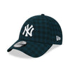 New Era New York Yankees Flannel Dark Green 9FORTY Adjustable Cap