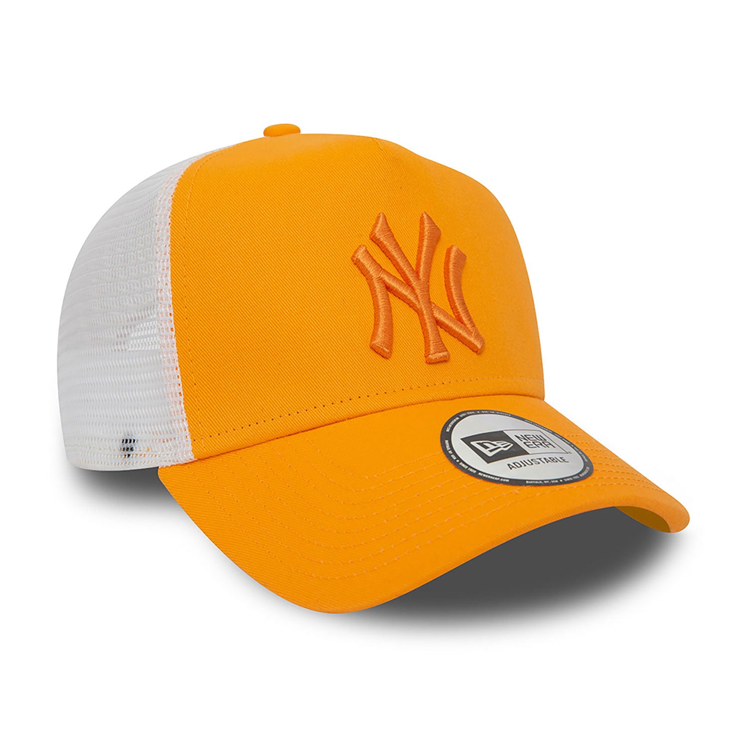 New Era New York Yankees League Essential Papaya Smoothie Trucker Cap