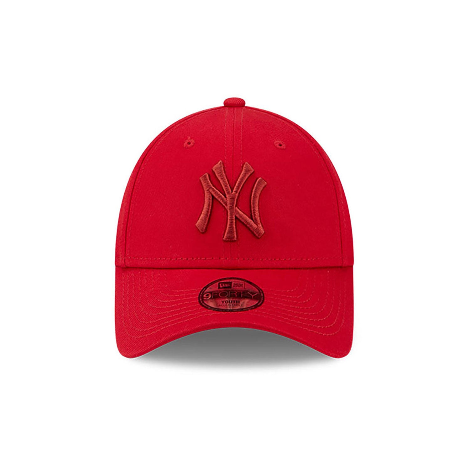 New Era New York Yankees League Essential Youth Red 9FORTY Adjustable Cap (Youth)