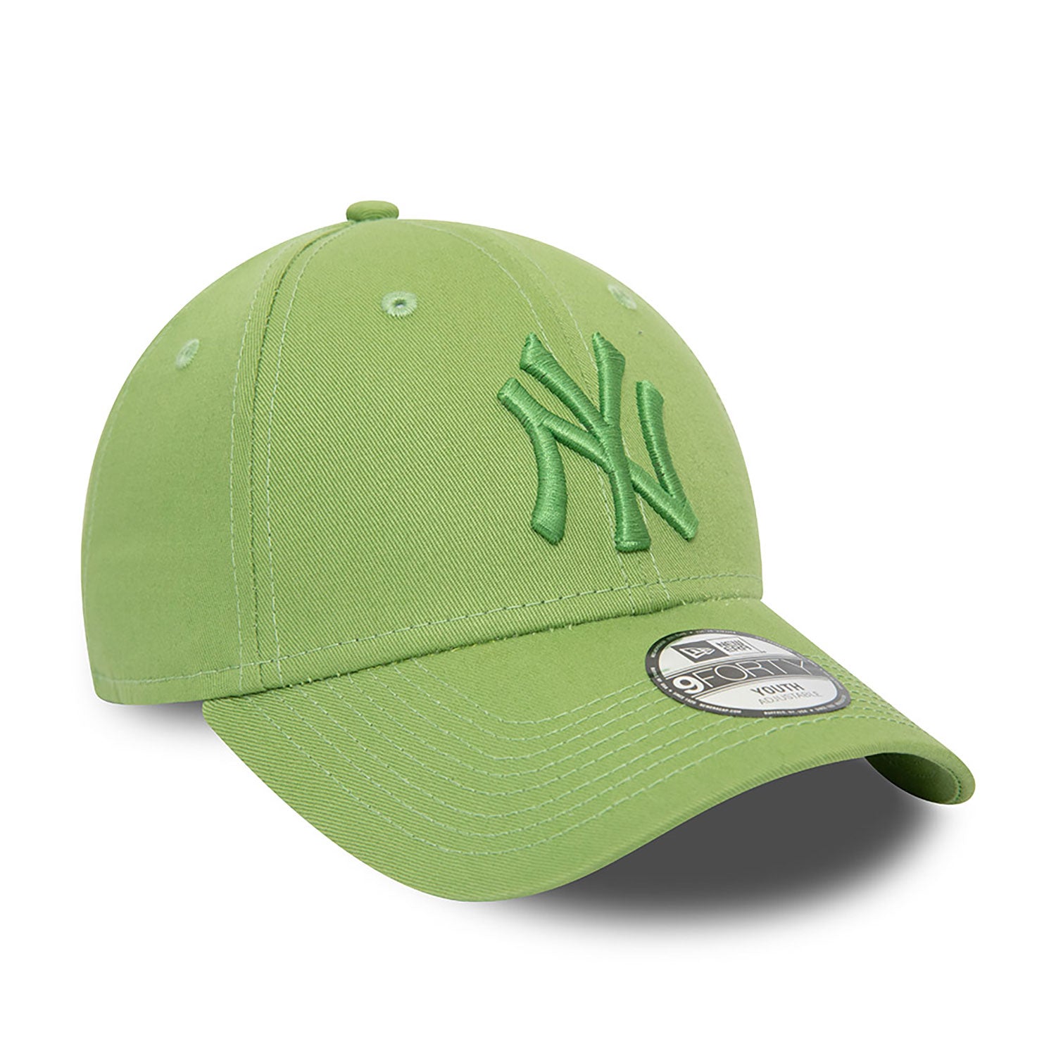 New Era New York Yankees Youth League Essential Green 9FORTY Adjustable Cap (Youth)