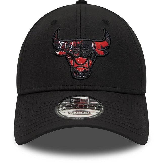 New Era Chicago Bulls Print Infill 9FORTY Cap - Cap On