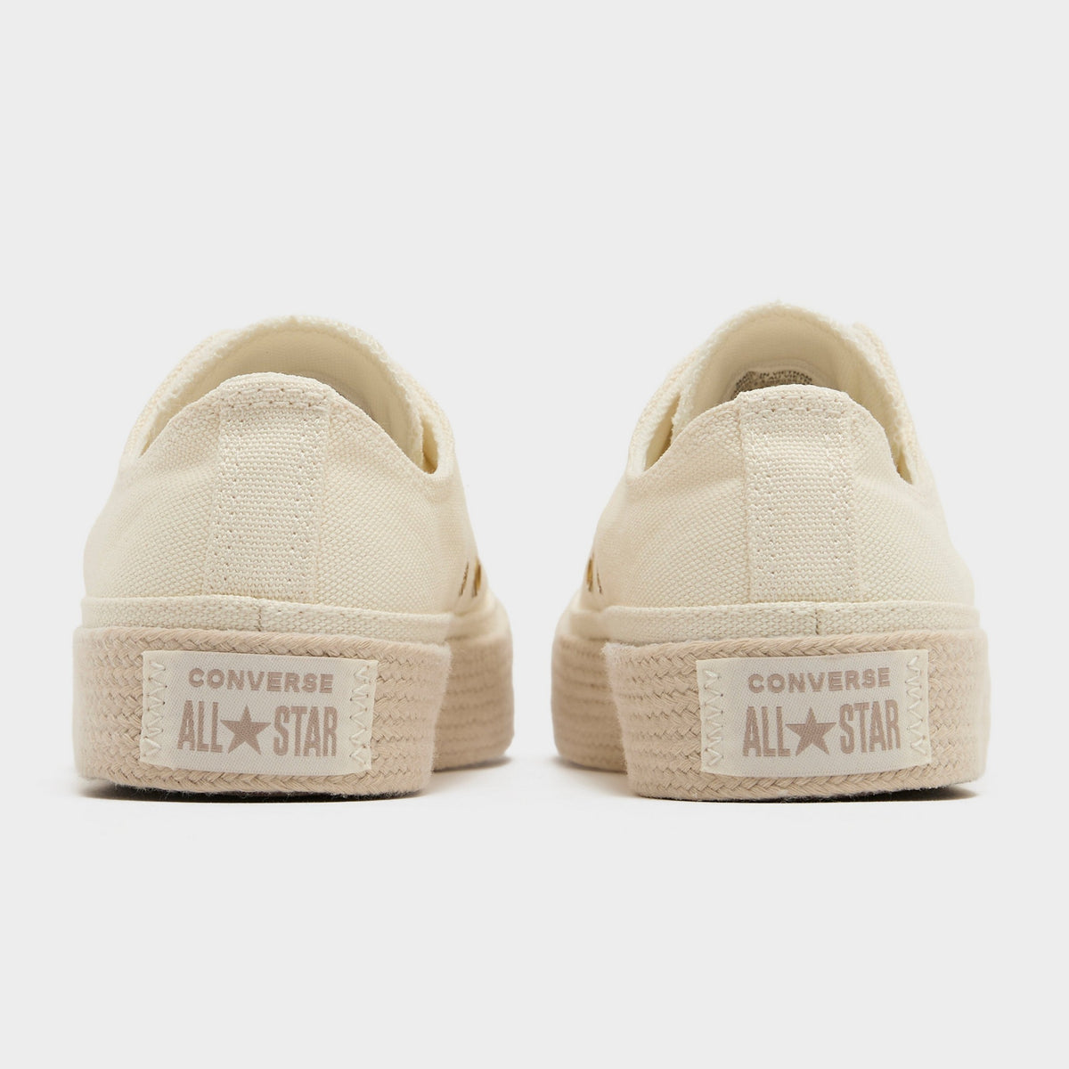 Off White Converse Chuck Taylor All Star Espadrille Women's
