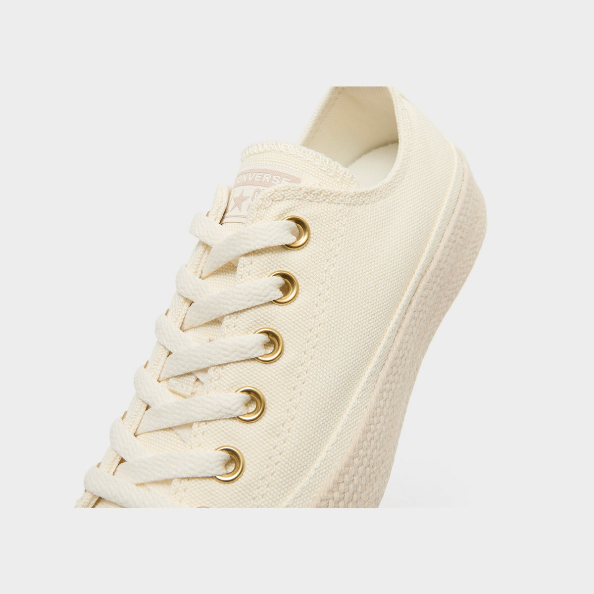 Off White Converse Chuck Taylor All Star Espadrille Women's