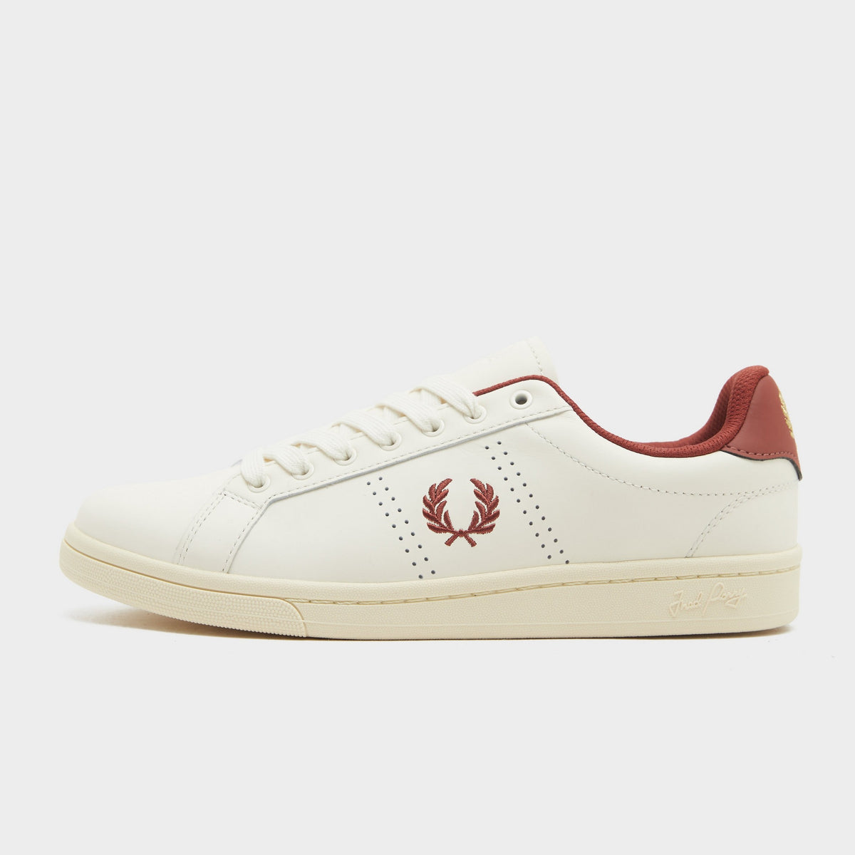 Off White Fred Perry B721 Leather