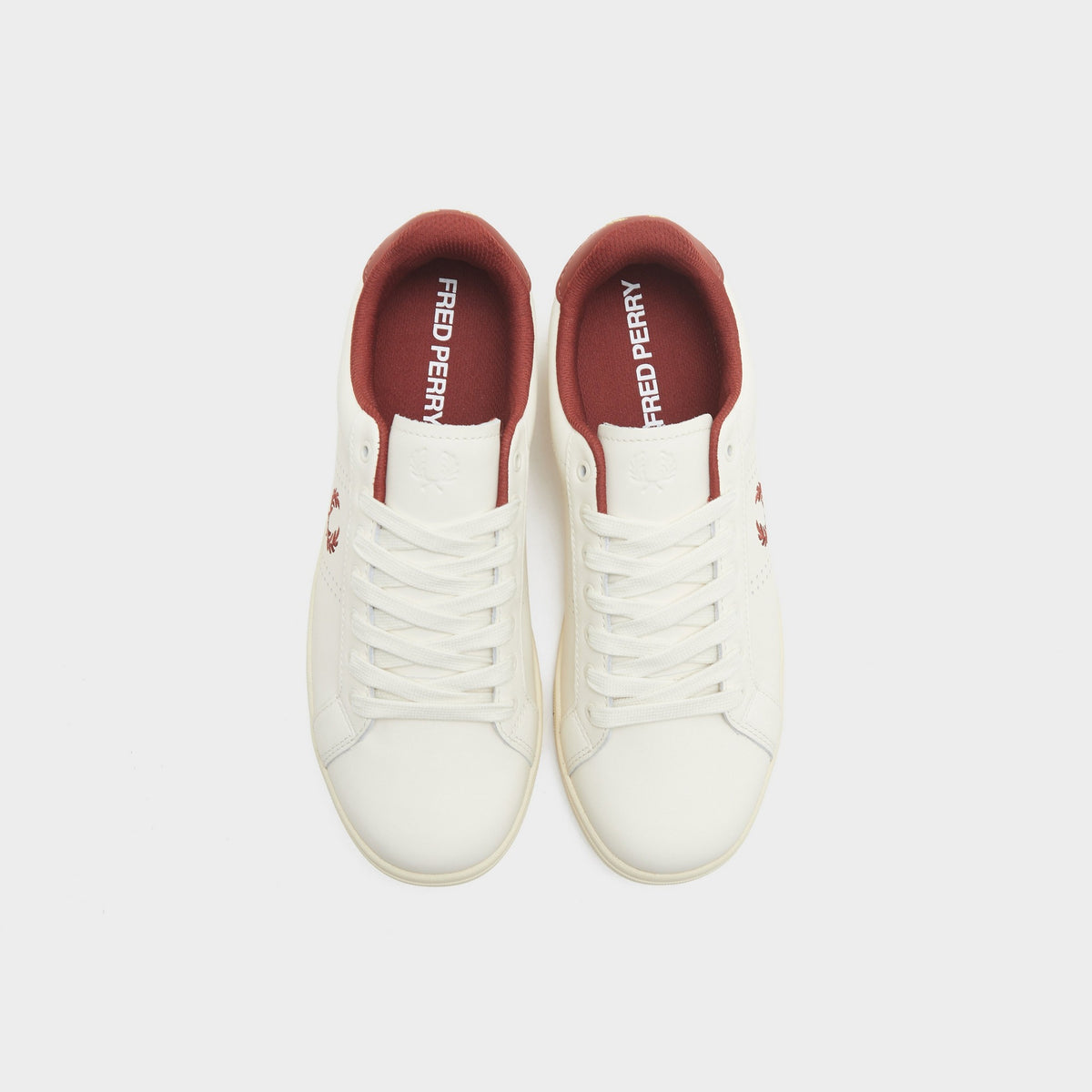 Off White Fred Perry B721 Leather