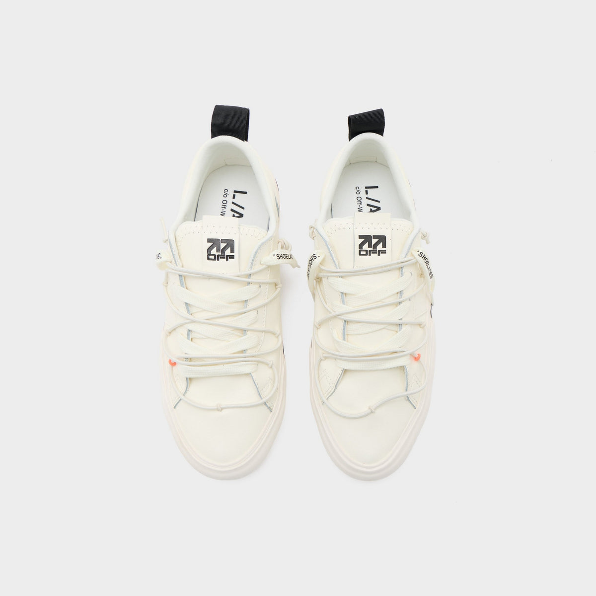 Off-White L/AB Tape Leather