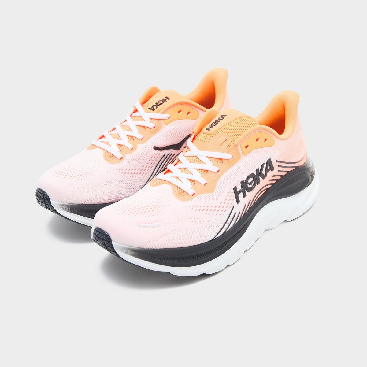 Orange HOKA Clifton 11