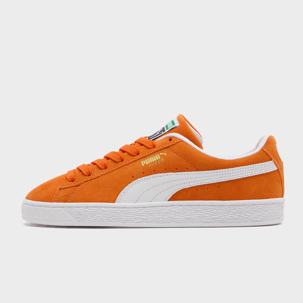 Orange PUMA Suede Classic