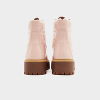 Pink Timberland Stone Street 6 Inch Boots Women's