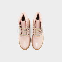 Pink Timberland Stone Street 6 Inch Boots Women's