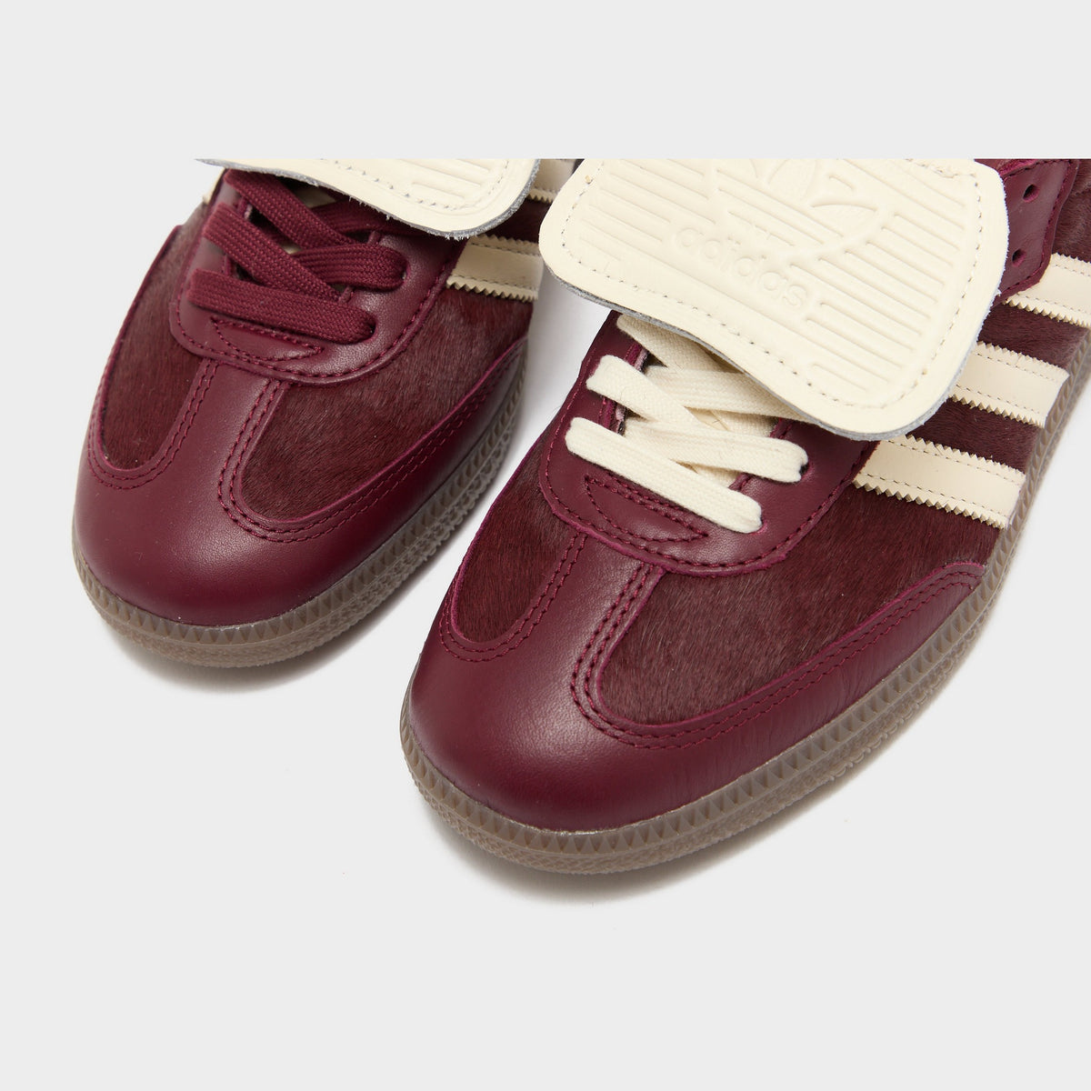 Red adidas Originals Samba LT Pony Hair Women's