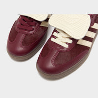 Red adidas Originals Samba LT Pony Hair Women's