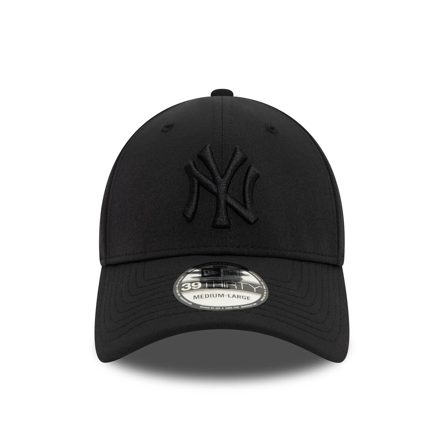 New Era New York Yankees Stretch Nylon Black 39THIRTY Stretch Fit Cap - Cap On